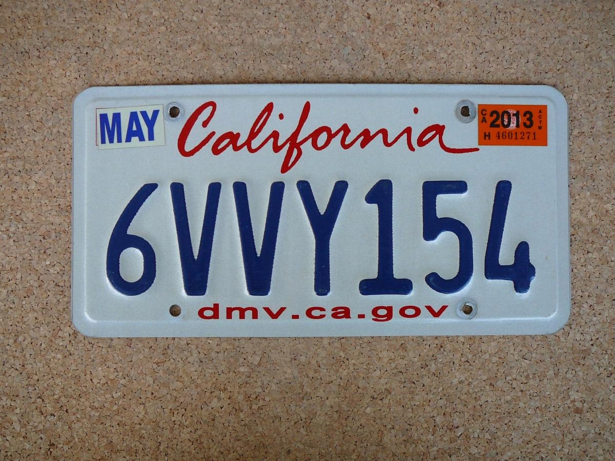 USA SPZ California – 6VVY154
