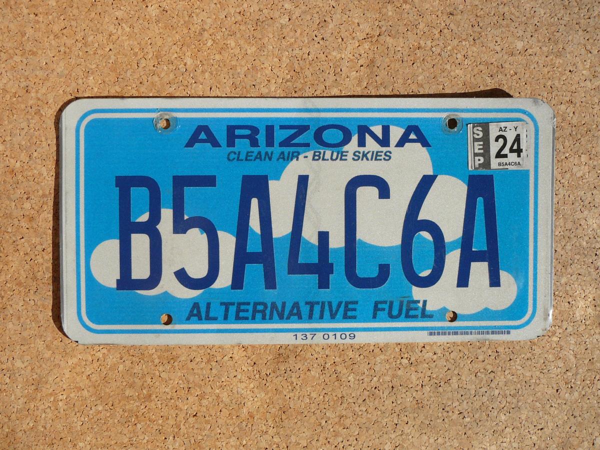 Arizona – Alternative Fuel B5A4C6A