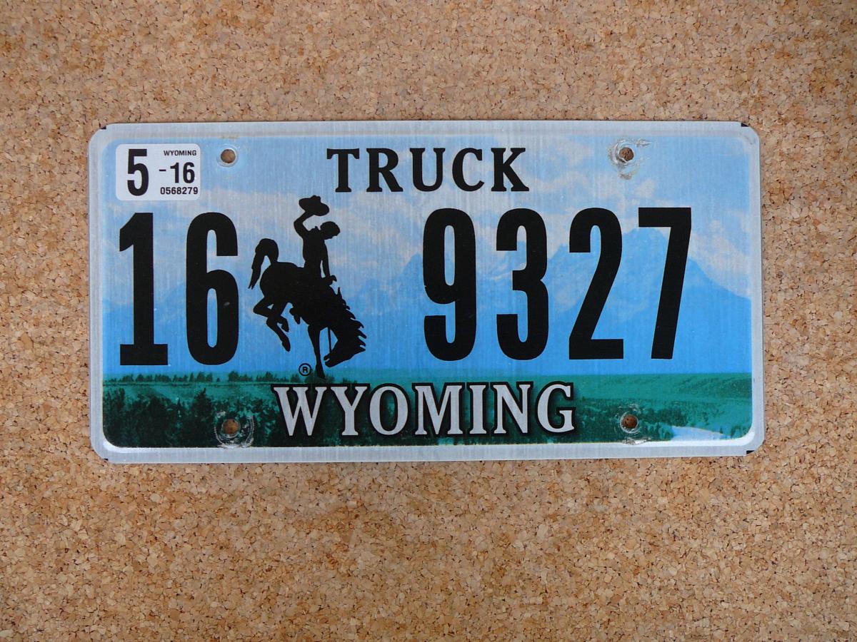 USA SPZ Wyoming – 16 9327 – TRUCK