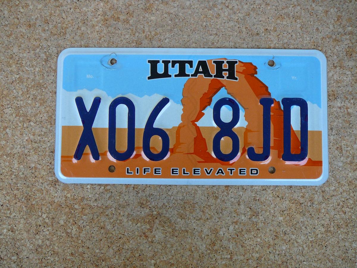 USA SPZ Utah – X06 8JD