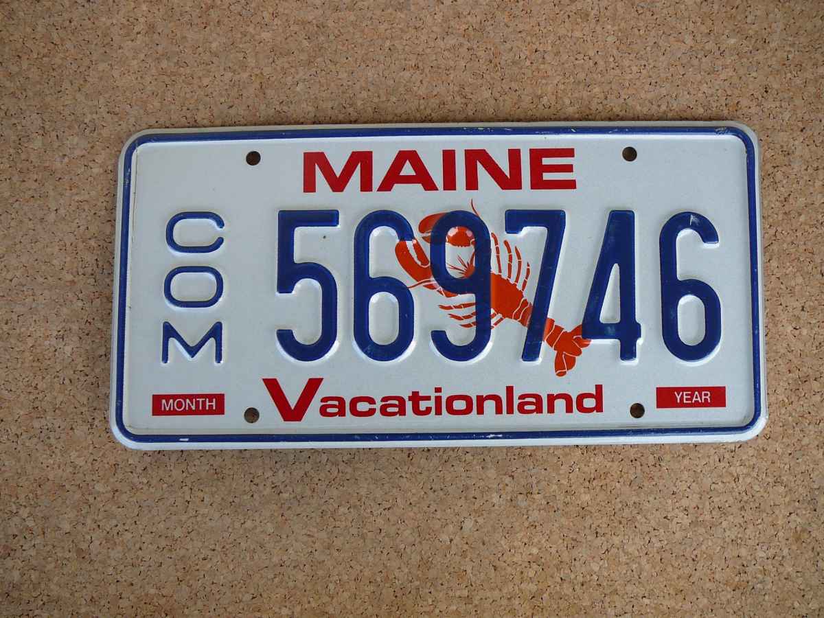 Americká SPZ Maine 569746 – Vacationland