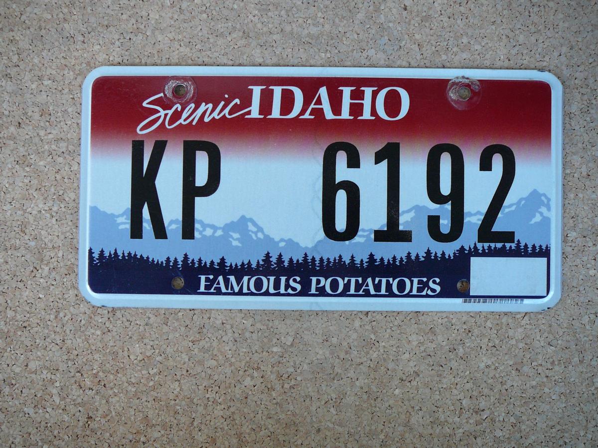 USA SPZ Idaho – KP 6192