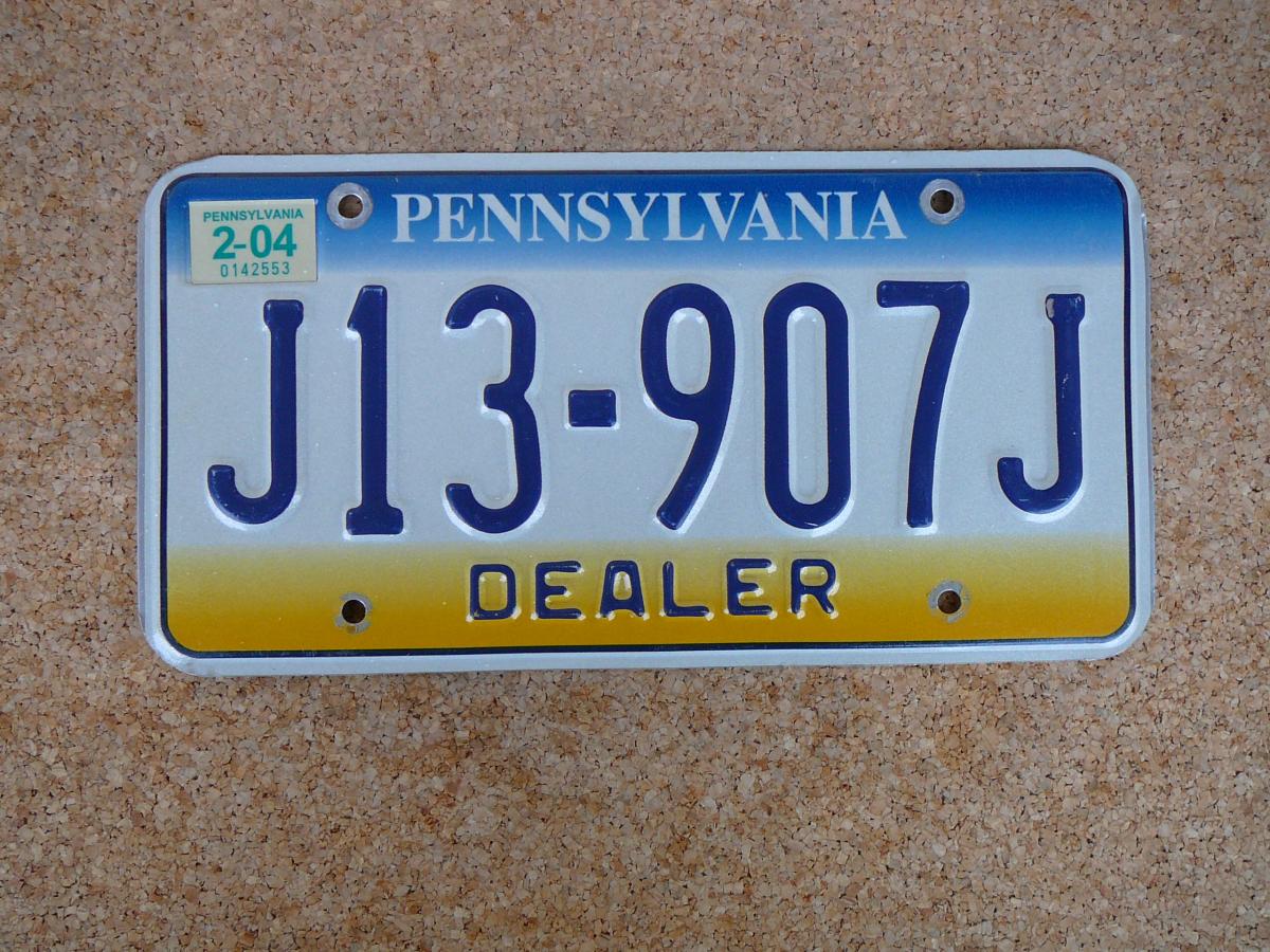 USA SPZ Pennsylvania – J13907J