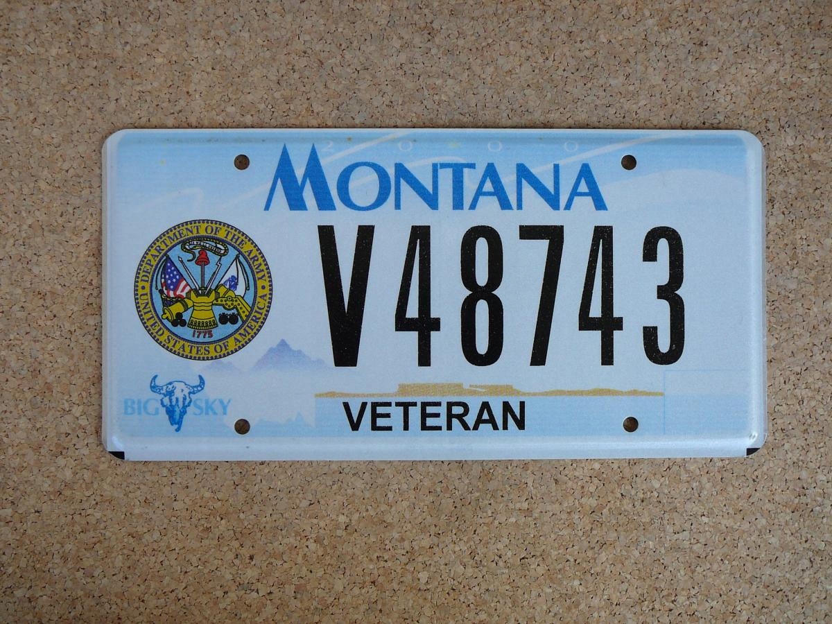Americká SPZ Montana V48743 – Army Veteran