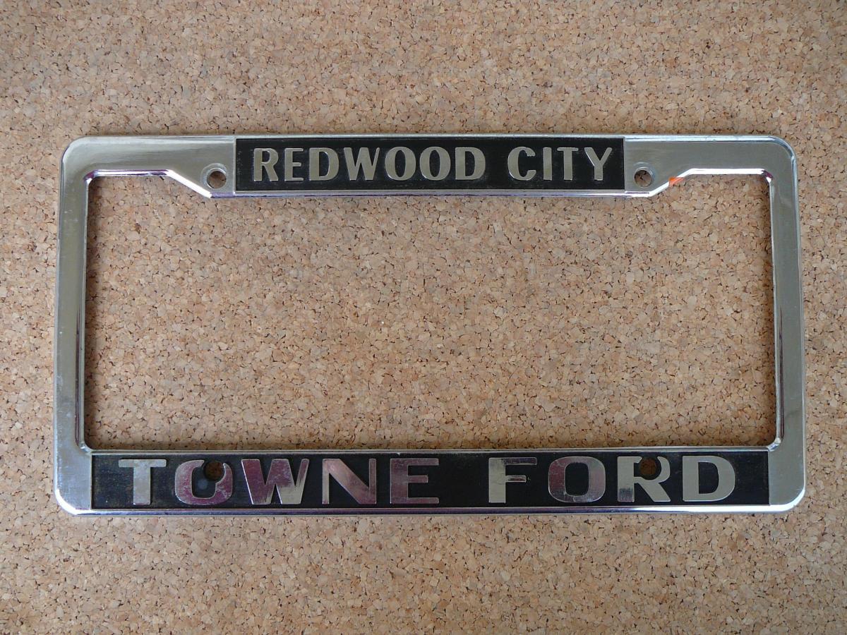 Rámeček SPZ Towne Ford Redwood City