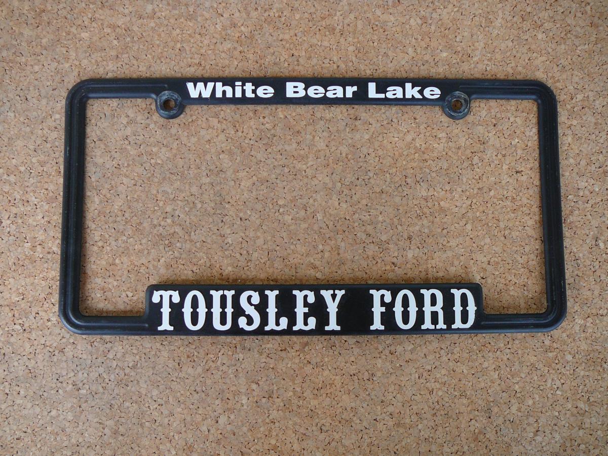 Rámeček SPZ Tousley Ford White Bear Lake – černý