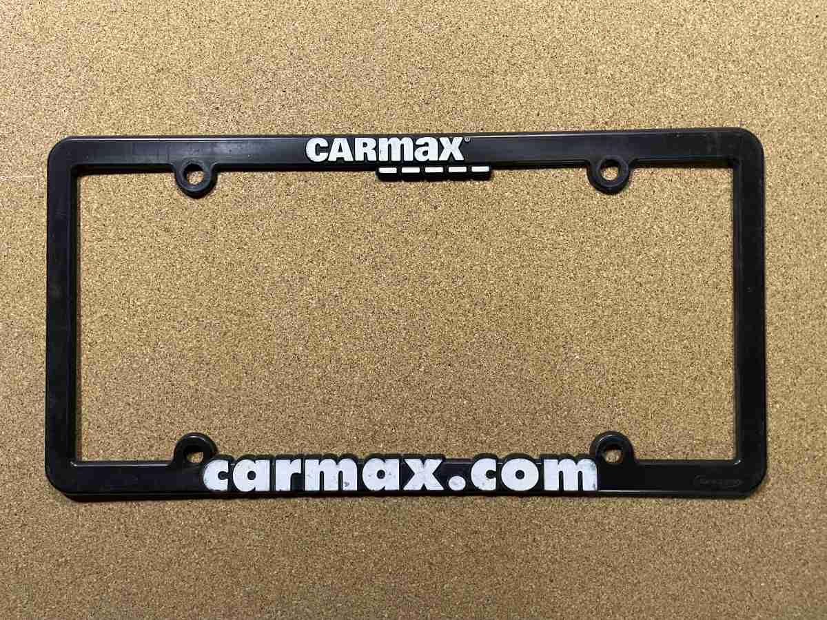 Rámeček SPZ CarMax – černý plastový carmax.com