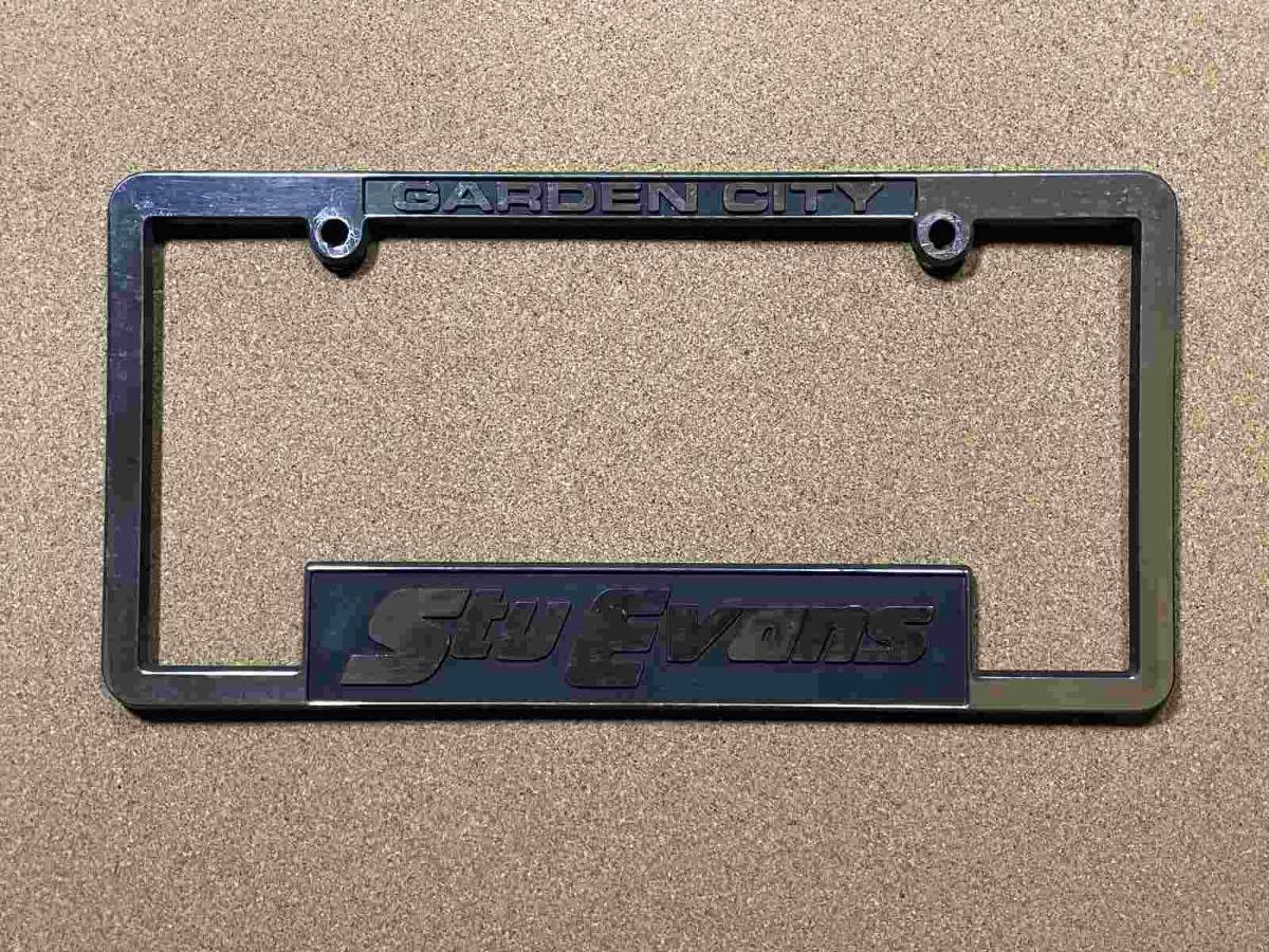 Vintage rámeček SPZ Stu Evans — Garden City, Michigan