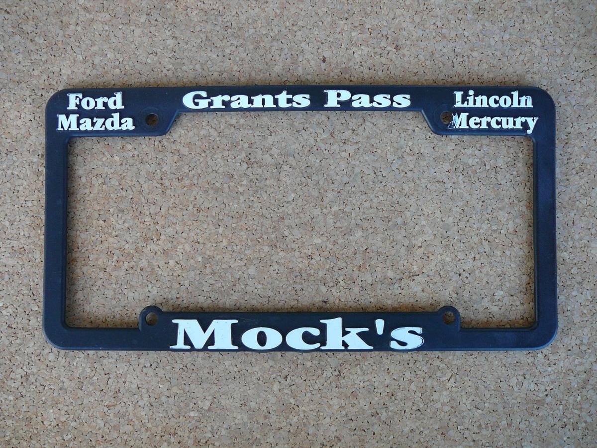 Rámeček SPZ Mock's Grants Pass Ford Mazda Lincoln Mercury