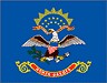 Vlajka státu North Dakota